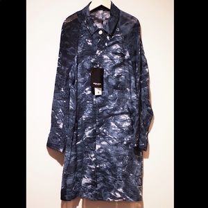 Undercover Water Camo Trench Coat Light